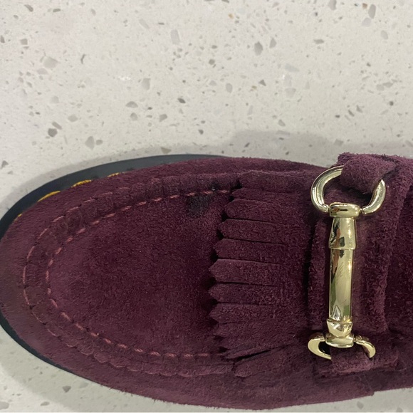 NWOT Dr. Martens Adrian Snaffle Suede Loafers - Picture 10 of 11